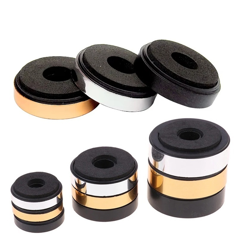 Home Cinema Accessories - 4Pcs Speaker Spikes Stand Parts Active