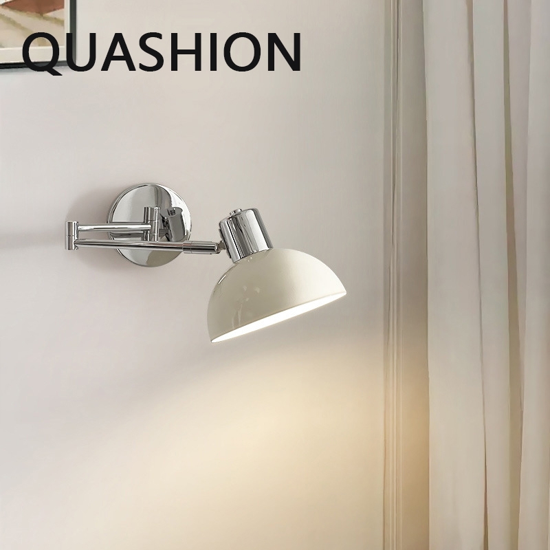 Home Cinema Glasses - Hotel Swing Reading Wall Lamp Chrome