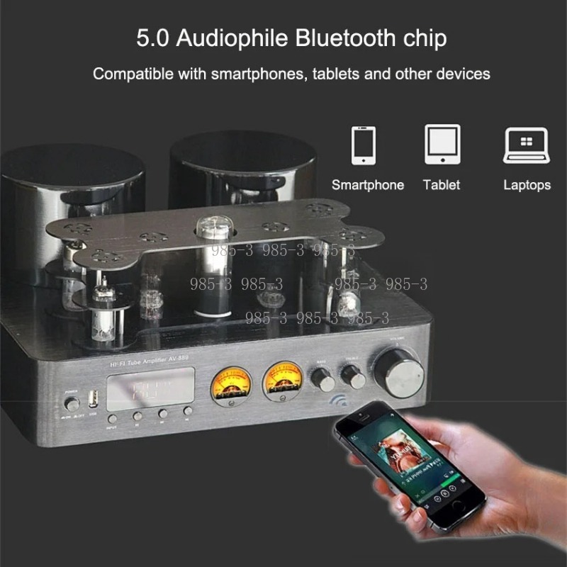 Home Cinema Equipment - High Power Tube Amplifier, COAX /