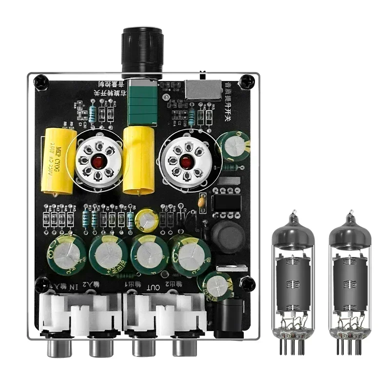Home Cinema Equipment - Upgraded 6K4 Tube Preamplifier Amplifiers HiFi