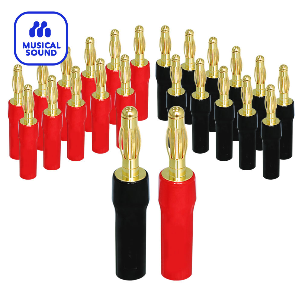 Home Cinema Equipment - Banana Plugs Audio Jack Connector 12