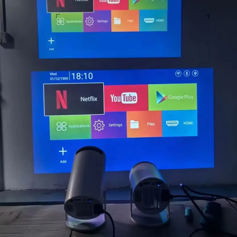 Home Cinema With Projector - Latest HY300 Pro Smart Projector Auto
