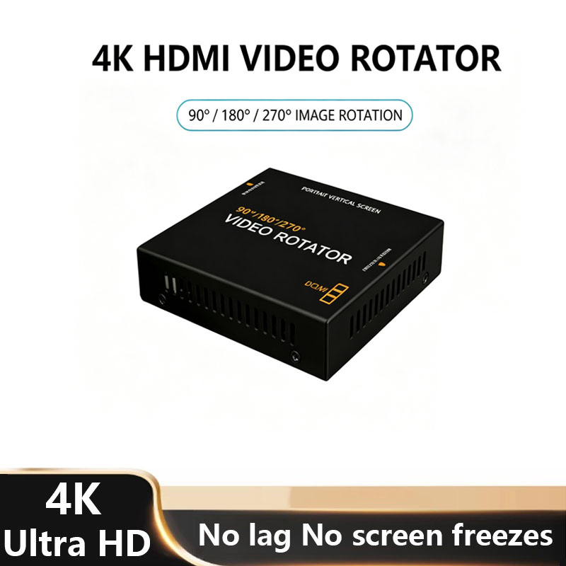 Home Cinema Video Processor - 4K HDMI Video Rotator 90 180