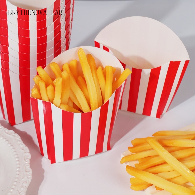 50pcs Striped Disposable Party - Home Cinema Events 评论和价格