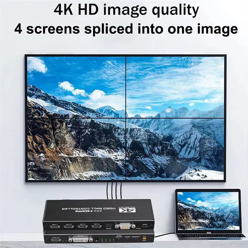 4K 2x2 Video Wall Controller P - Home Cinema Video Processor 评论和价格