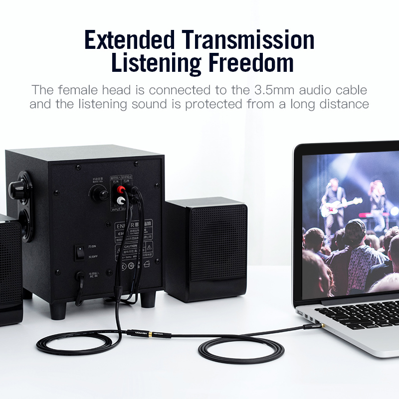 Vention Jack 3.5mm Female to 2 - Home Cinema Idea 评论和价格