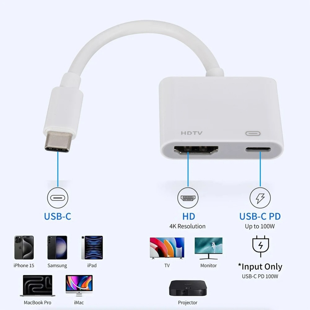 USB C to HDMI Adapter For iPho - Hdmi Arc Cable 评论和价格