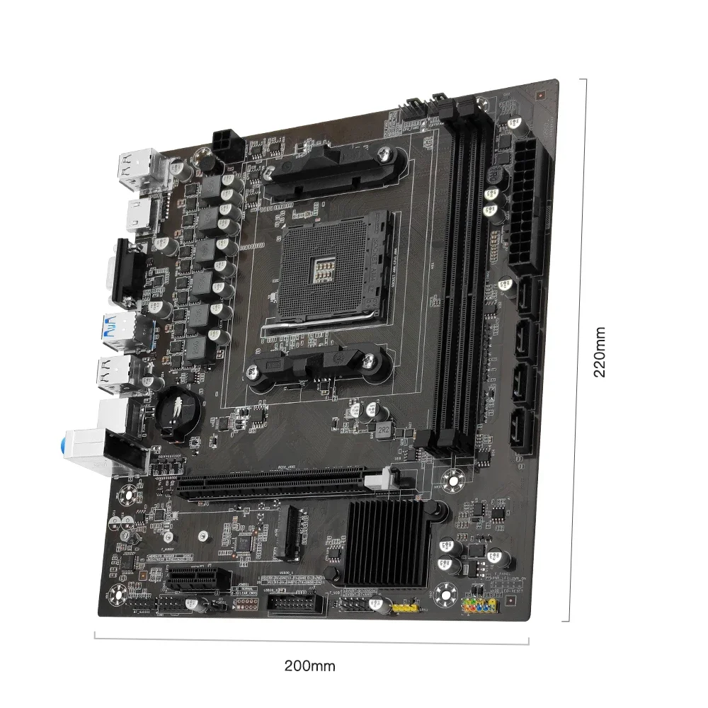 MACHINIST B450 Motherboard AMD - Home Cinema Video Processor 评论和价格
