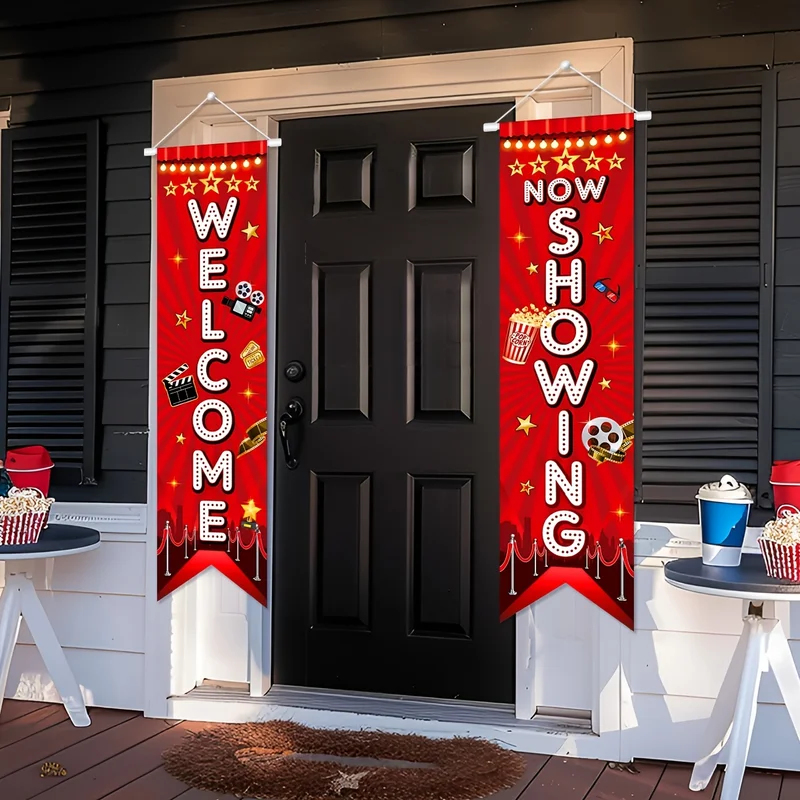 1 pair, 2D flat, red neon welc - Home Cinema Events 评论和价格