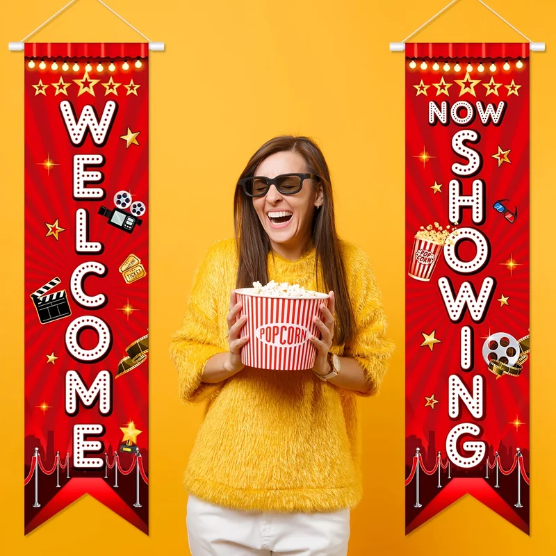 1 pair, 2D flat, red neon welc - Home Cinema Events 评论和价格