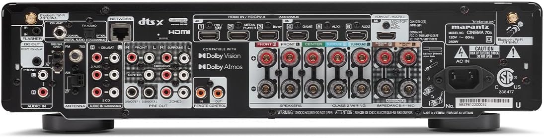 Marantz Cinema 70S 7.2-Ch Rece - Home Cinema Room 评论和价格