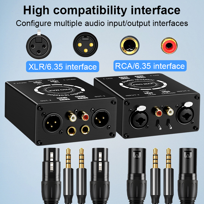 3Pin XLR/RCA/TS/TRS Ground Loo - Home Cinema Equipment 评论和价格
