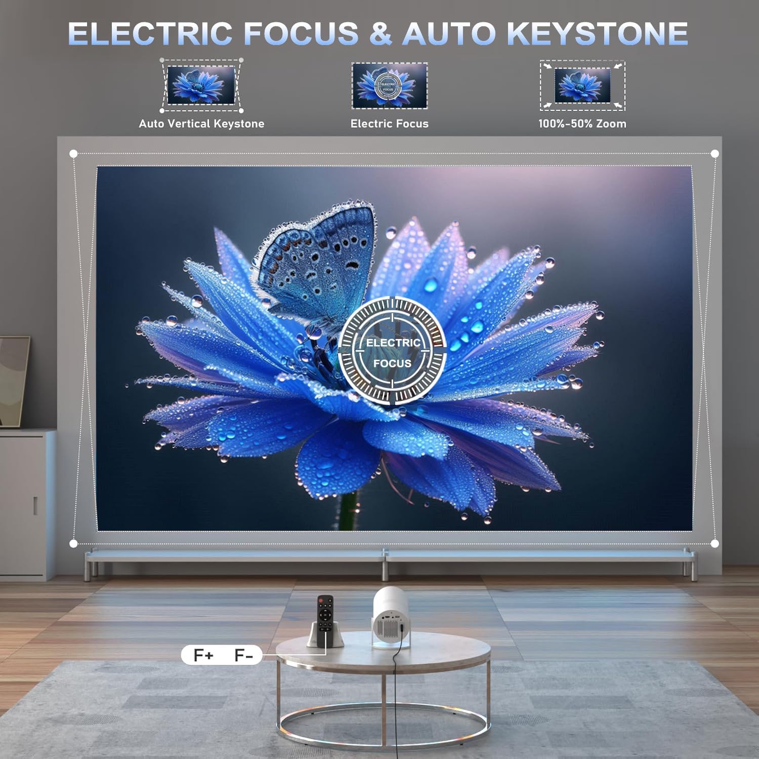 Produce Projector  Pro 4K Ipho - Home Cinema Events 评论和价格