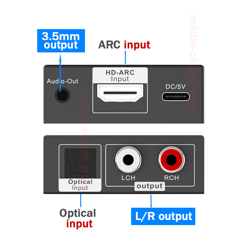 192KHz ARC Audio Extractor DAC - Hdmi Arc Cable 评论和价格