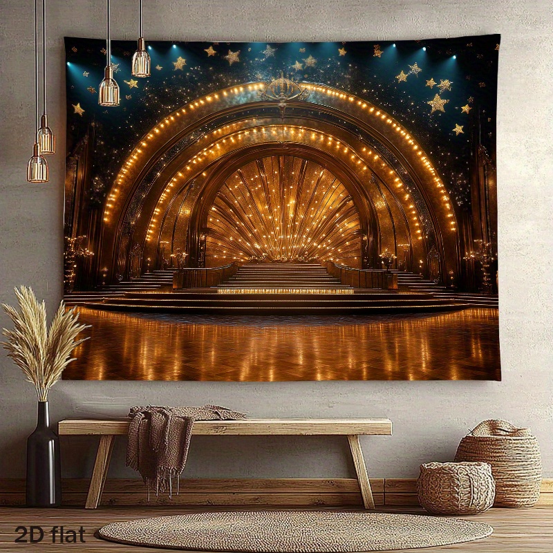 Luxury Golden Theater Stage Ar - Home Cinema Events 评论和价格