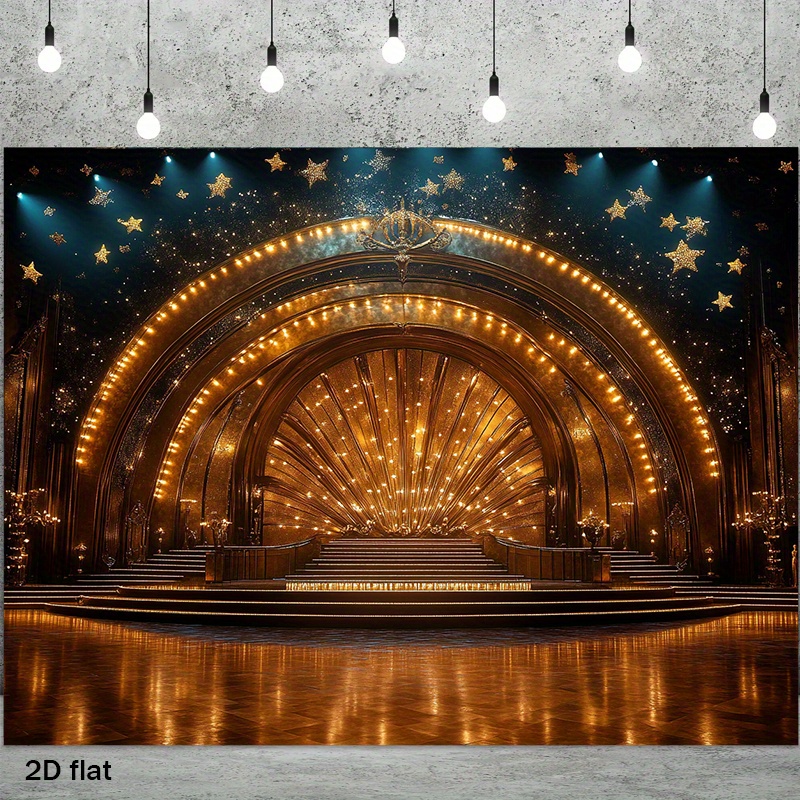 Luxury Golden Theater Stage Ar - Home Cinema Events 评论和价格