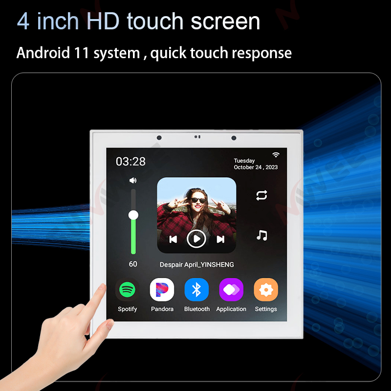 TUYA Smart Home 4 Inch Android - Home Cinema Bluetooth 评论和价格