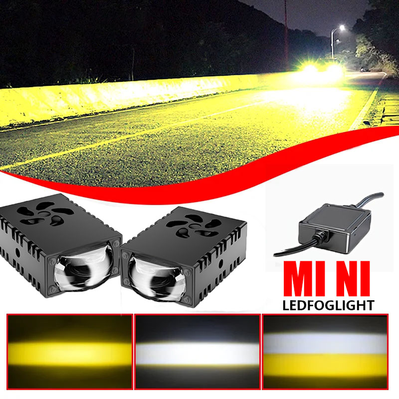 1PCS/2PCS Mini LED Driving Lig - Home Cinema With Projector 评论和价格