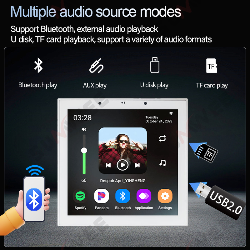 86N Tuya Smart Home Set Androi - Home Cinema Bluetooth 评论和价格