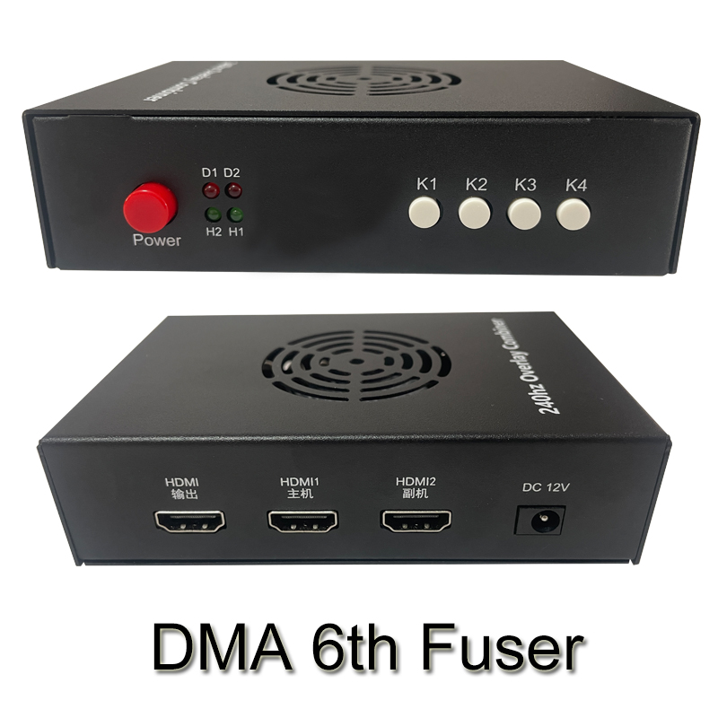 DMA 6th Fuser Video Overlay Bo - Home Cinema Video Processor 评论和价格