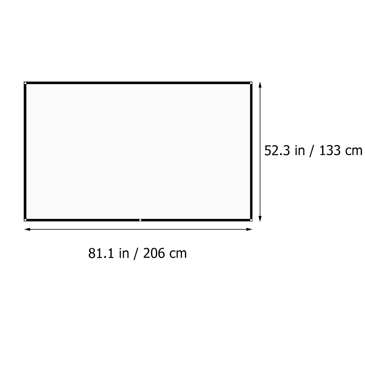 1Set Portable Projector Screen - Home Cinema Events 评论和价格