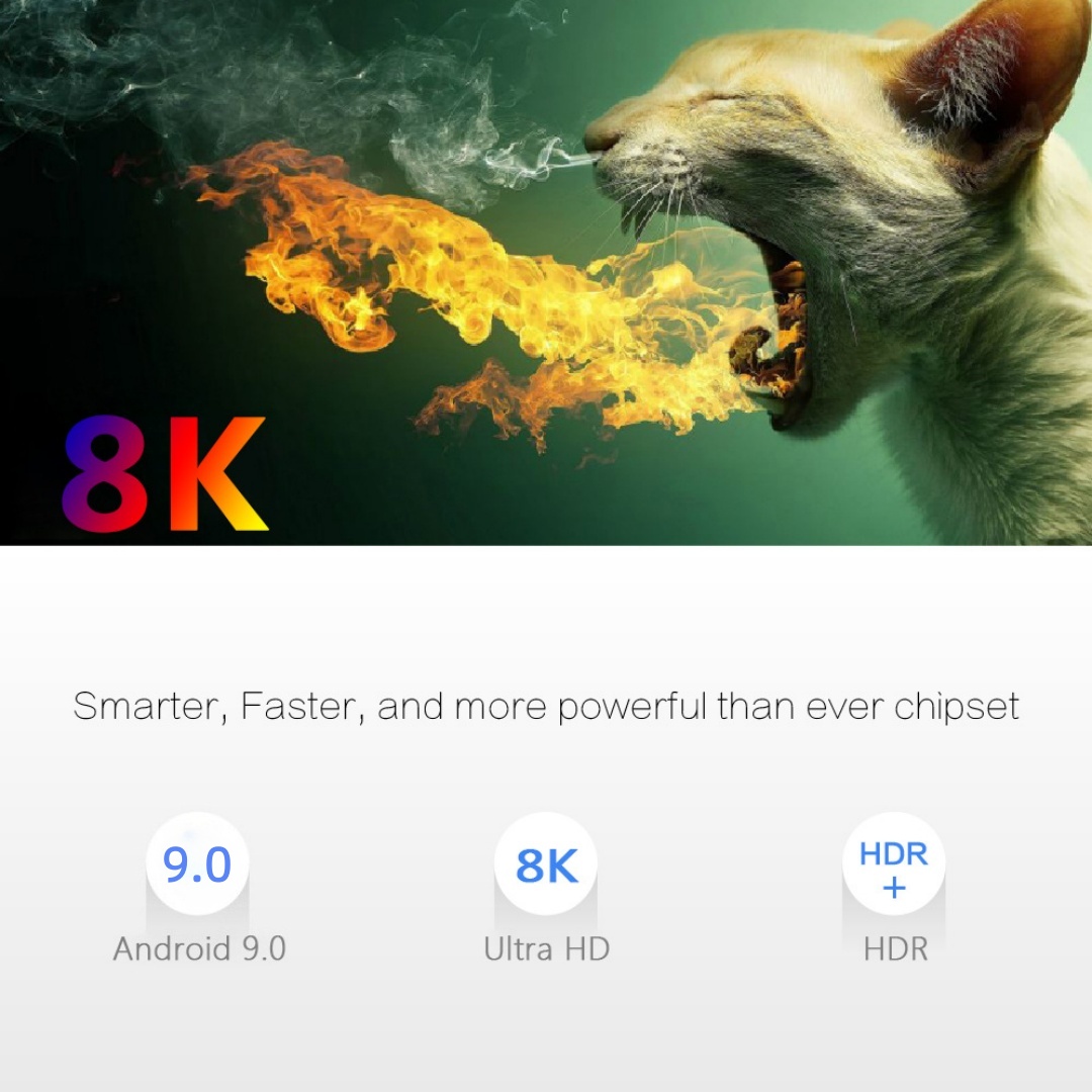 X96 Max+ TV Box Android 9.0 Am - Home Cinema Video Processor 评论和价格