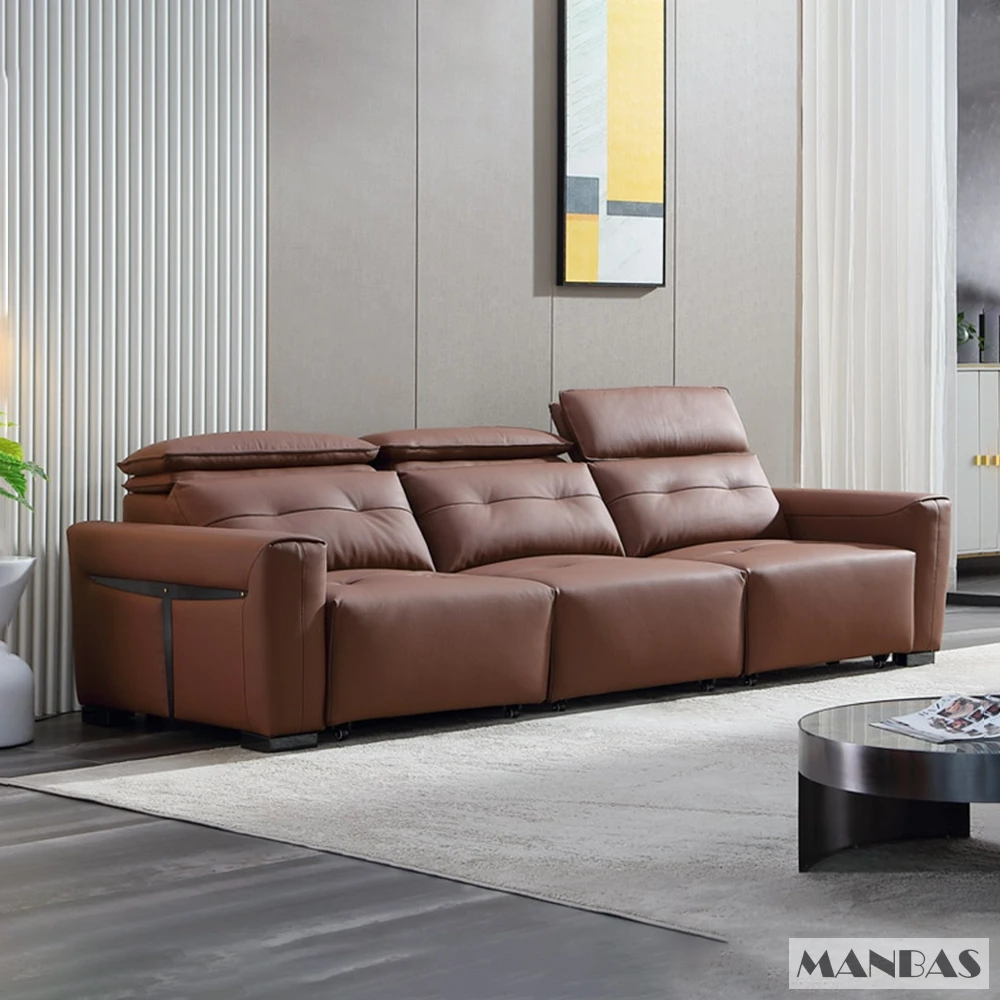 Genuine Leather Electric Conve - Home Cinema Room 评论和价格