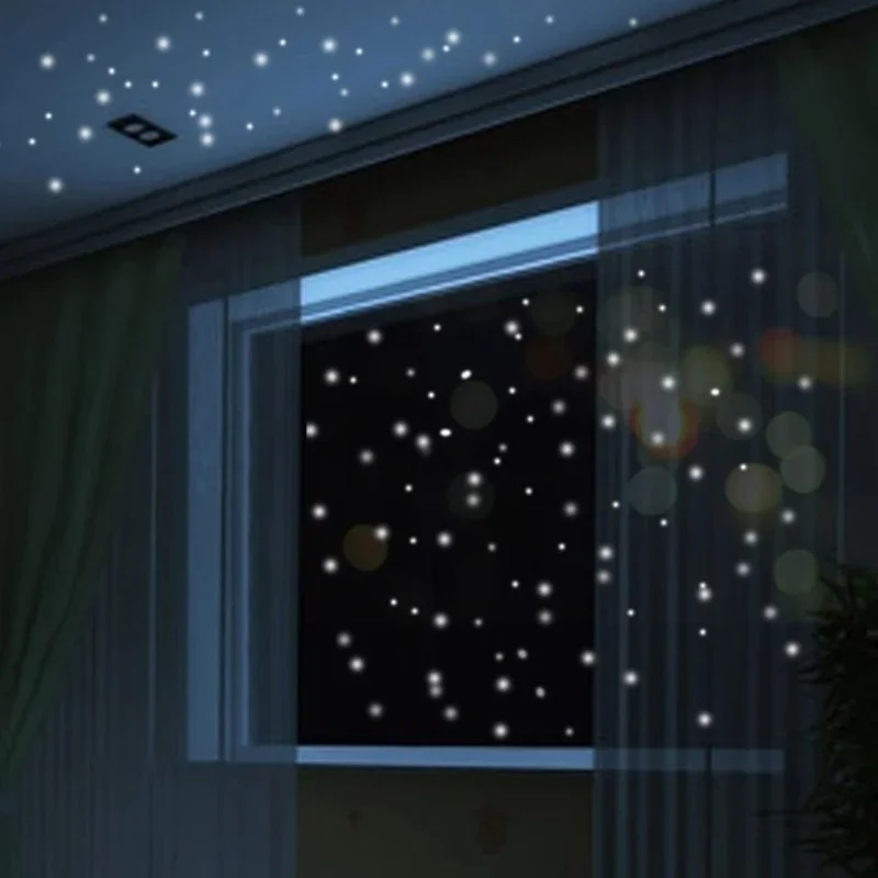 407pcs Luminous Wall Stickers  - Home Cinema Room 评论和价格