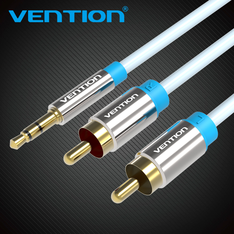 Vention RCA Cable 3.5 to 2rca  - Home Cinema Idea 评论和价格