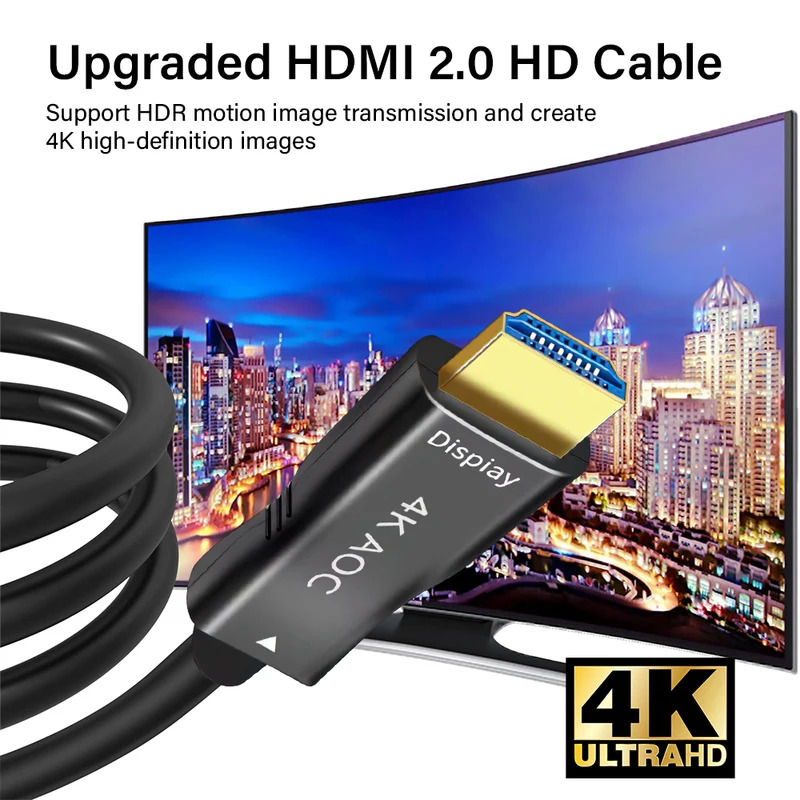 Fiber Optic 4K 60HZ HDMI Cable - Hdmi Arc Cable 评论和价格