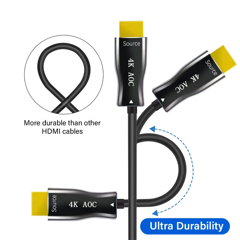 Fiber Optic 4K 60HZ HDMI Cable - Hdmi Arc Cable 评论和价格